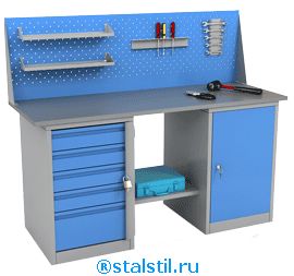 Верстак  ВЛ-3ЦФ-ДПуТ-Э  (Верстак ВЛ-3-31)